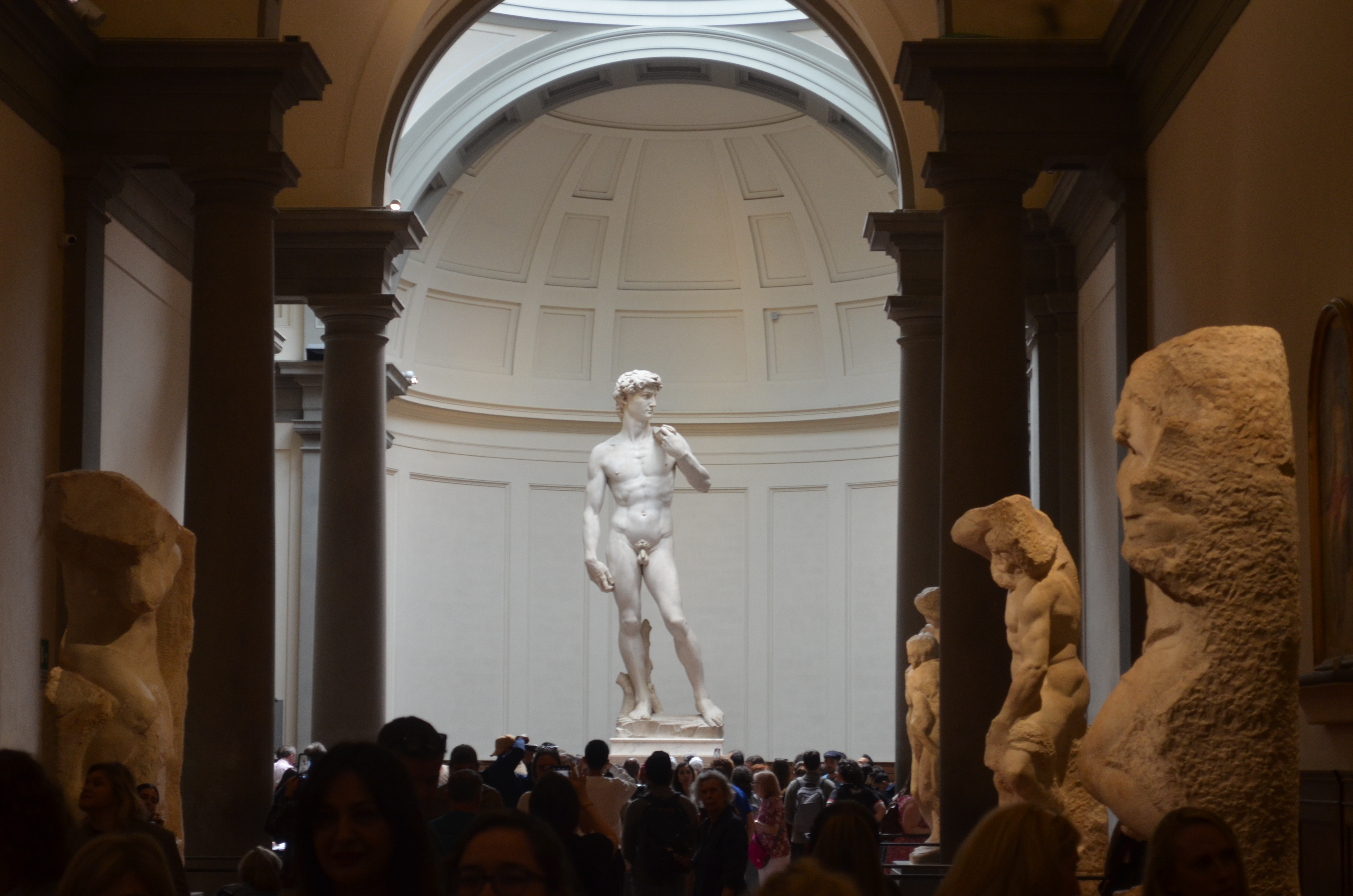 Michelangelo's David, in Florence
